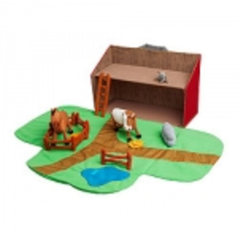 LANDET  牧場セット 13点 動物付き