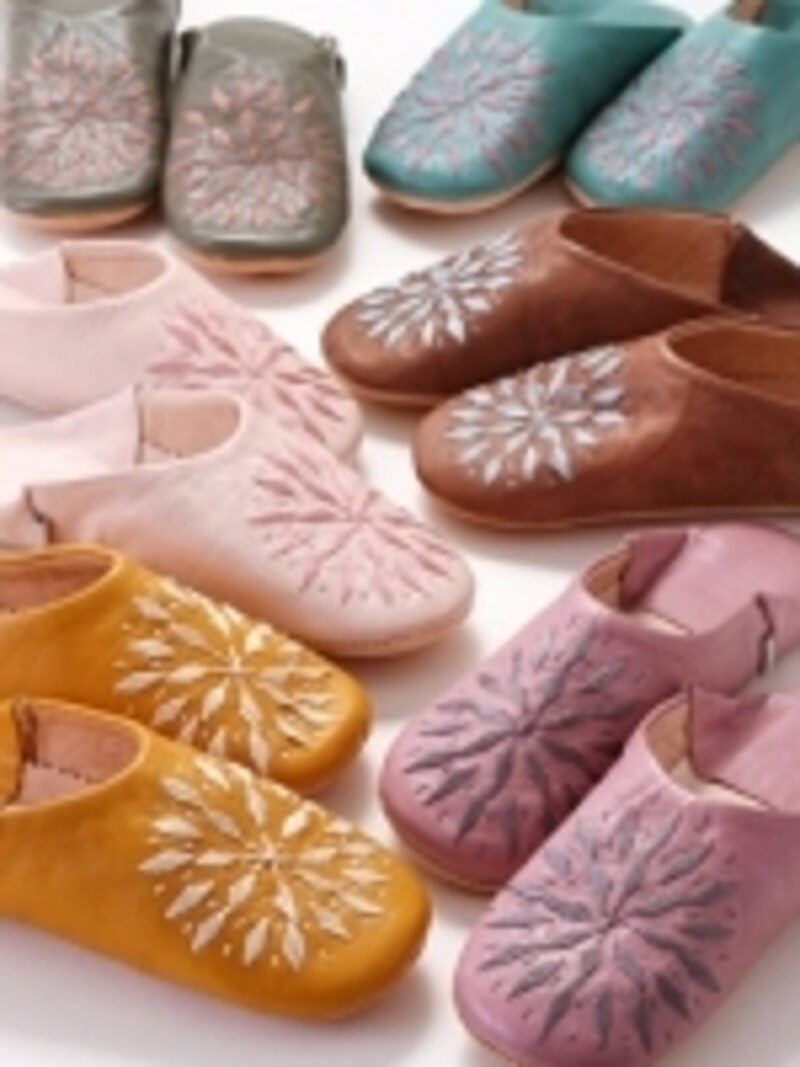 クリスマスギフトにおすすめ、dear Morocco/バブーシュ ブロードリー