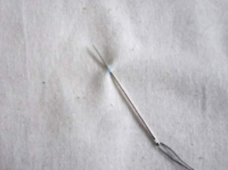 スナップボタン手順1