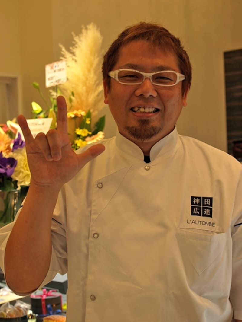 シェフパティシエ　神田広達（かんだ　こうたつ）さん