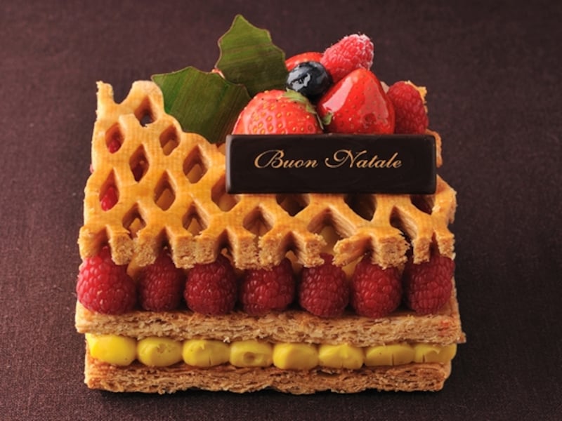 ストロベリーミルフィーユ 12cm(角) 3,500 円