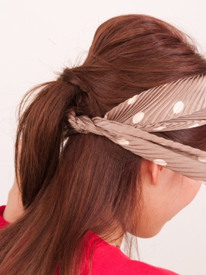 きつくしめるとくずれにくい