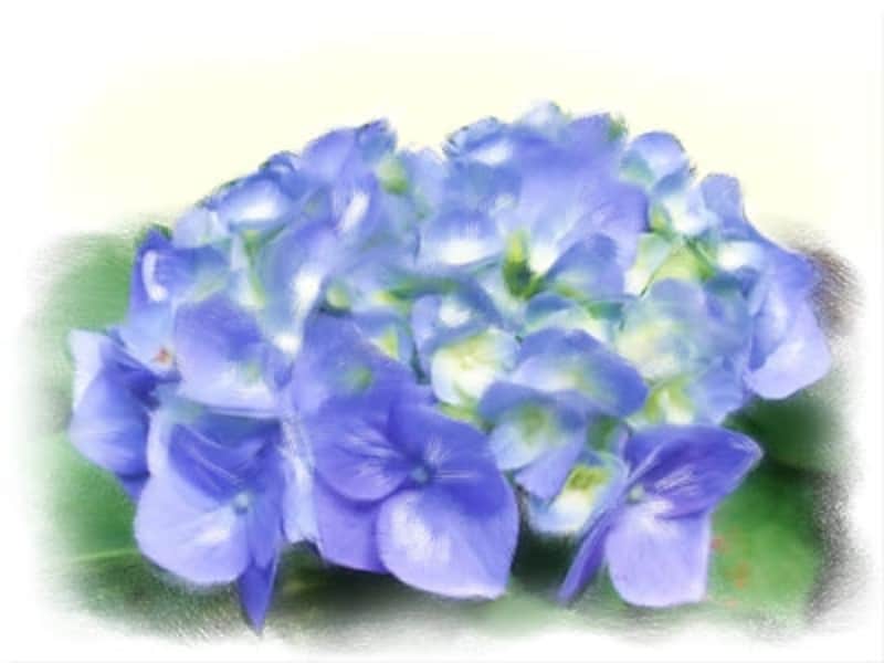 好きな部分だけを絵画風にすることもできます。