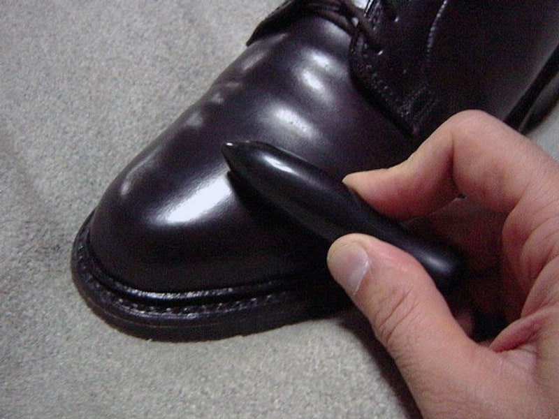 海外ブランドアウトレット通 カッサ棒 ツボ押し レザースティックにも、 天然黒水牛角！！ 寄せ 26.0cm