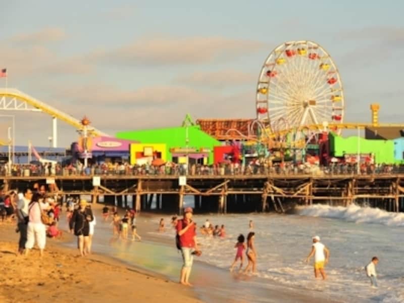 フォレストガンプも走ったサンタモニカピア