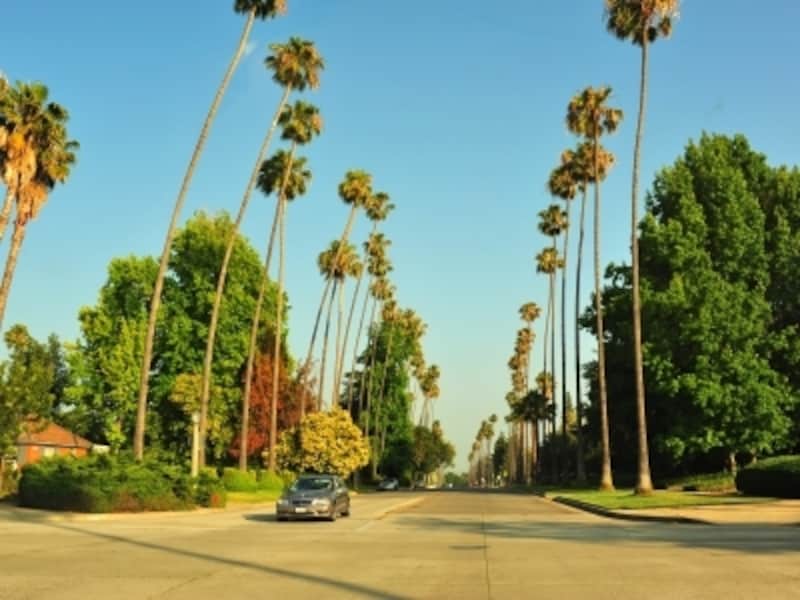 映画に登場する一軒家はパサディナエリアのことが多い