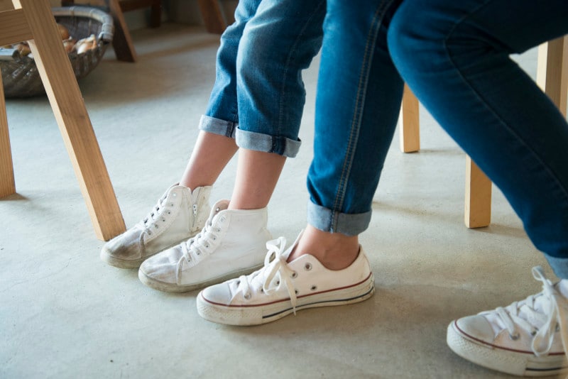 よく履くスニーカーなどは、年間を通して下駄箱に入れておく靴に分類