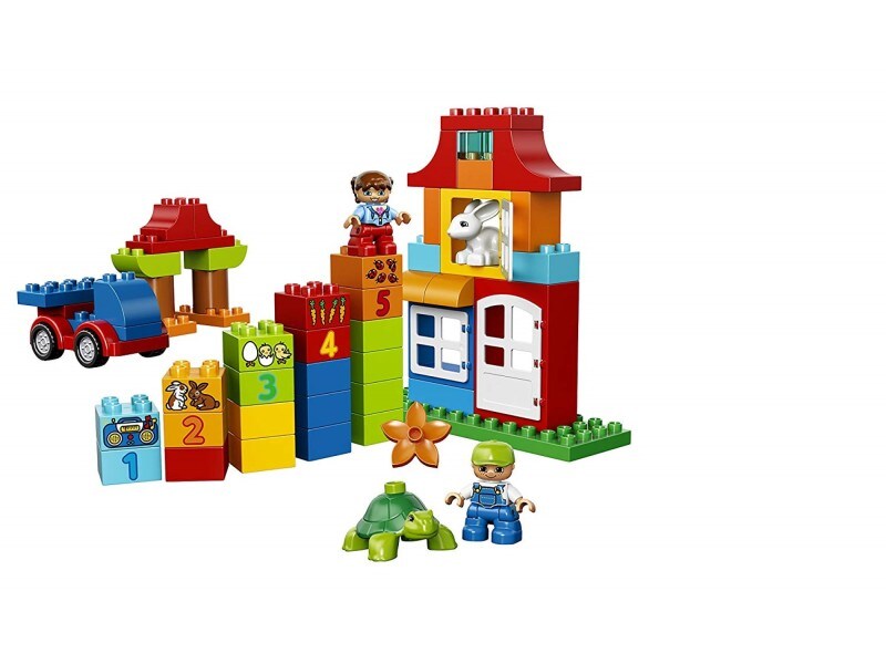 1歳クリスマスプレゼントおもちゃランキング 第1位『レゴ デュプロ みどりのコンテナスーパーデラックス 10580』