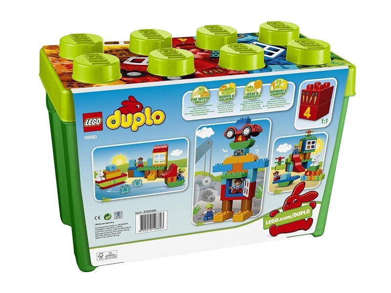 1歳クリスマスプレゼントおもちゃランキング 第1位『レゴ デュプロ みどりのコンテナスーパーデラックス 10580』