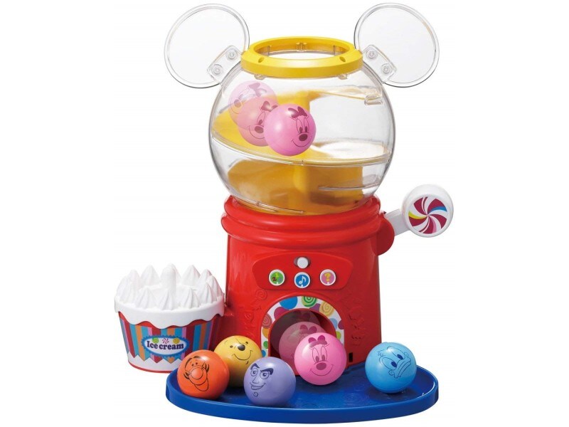 1歳クリスマスプレゼントおもちゃランキング 第4位『ディズニー はじめて英語 ディズニー&ディズニー・ピクサーキャラクターズおしゃべりいっぱい!ガチャ』