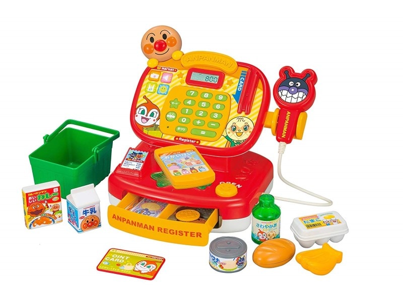 1歳クリスマスプレゼントおもちゃランキング 第7位『アンパンマン ピピッとおかいもの! アンパンマンレジスター』