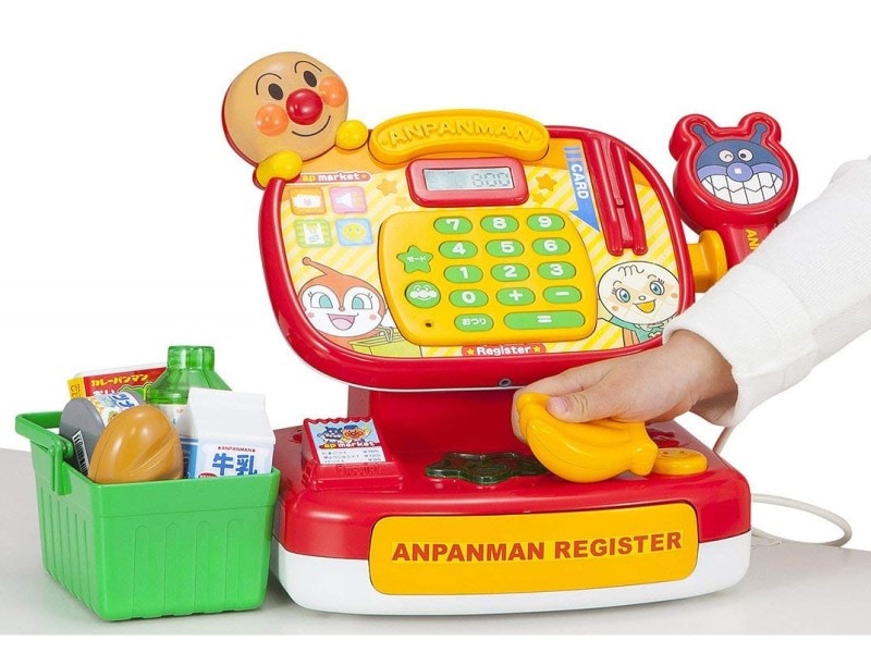 1歳クリスマスプレゼントおもちゃランキング 第7位『アンパンマン ピピッとおかいもの! アンパンマンレジスター』