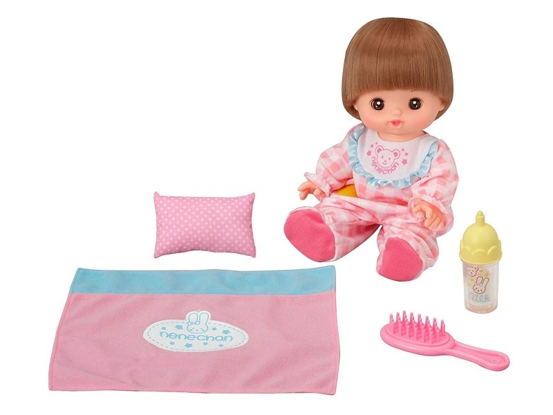 1歳クリスマスプレゼントおもちゃランキング 第9位『メルちゃん お人形セット メルちゃんのいもうと おめめぱちくりネネちゃんパイロット』