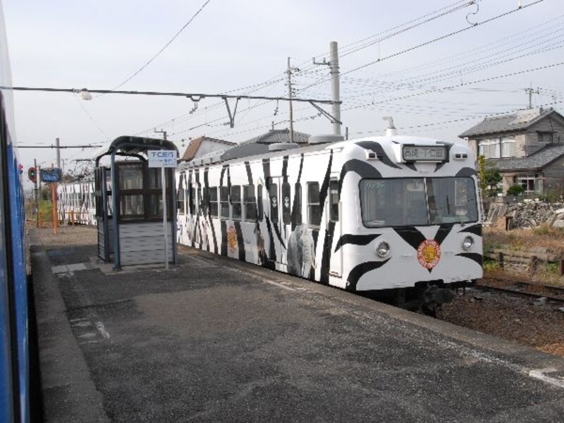 上信電鉄のシマウマ号