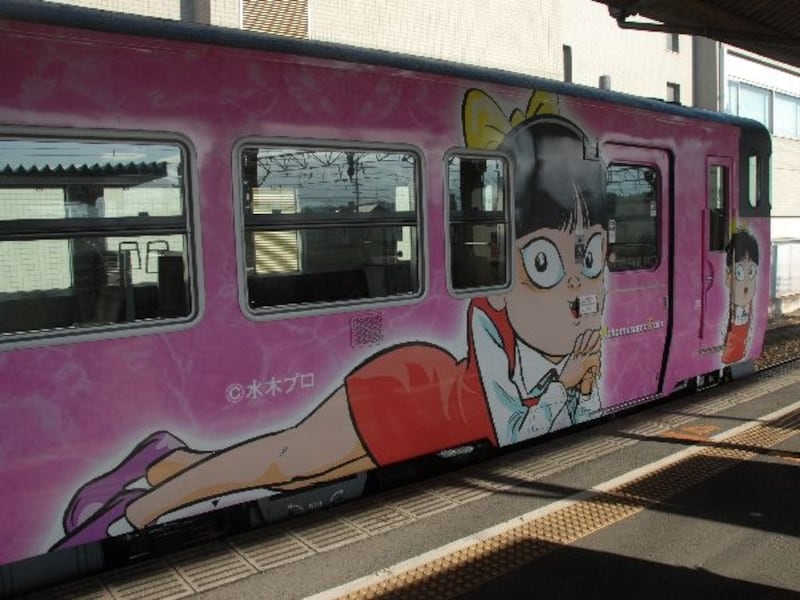 ネコ娘列車サイド