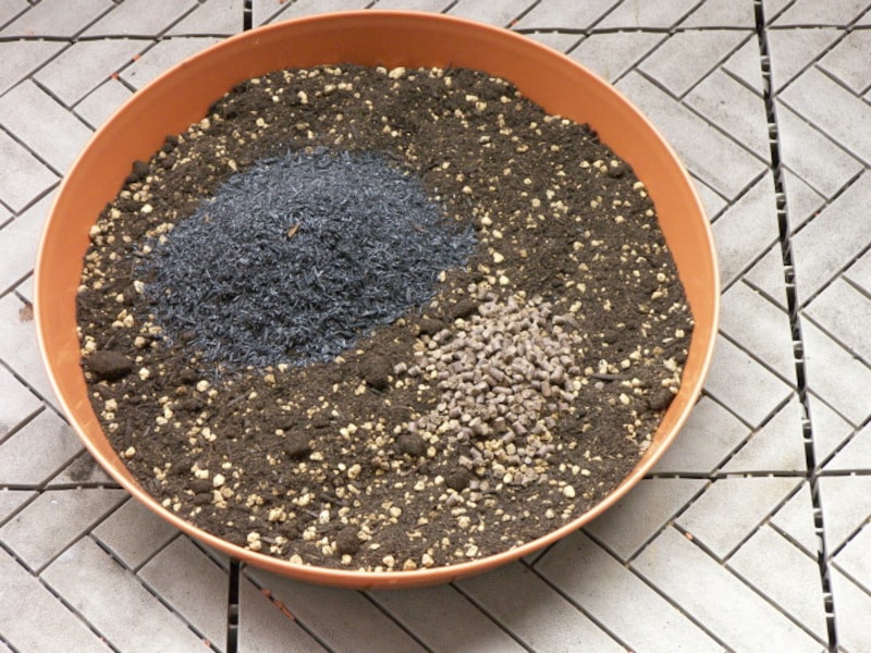 プランター用の土(培養土)の作り方 手順4