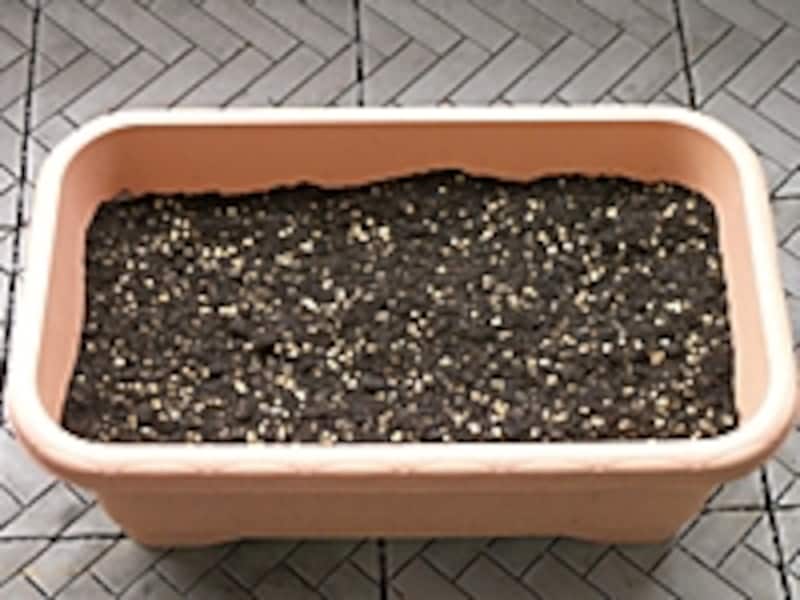 家庭菜園向け、手作り培養土の手順6