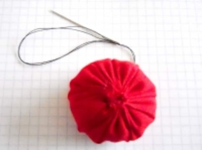 クリスマスリース手順9