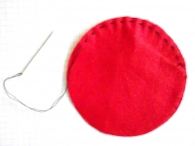 クリスマスリース手順6