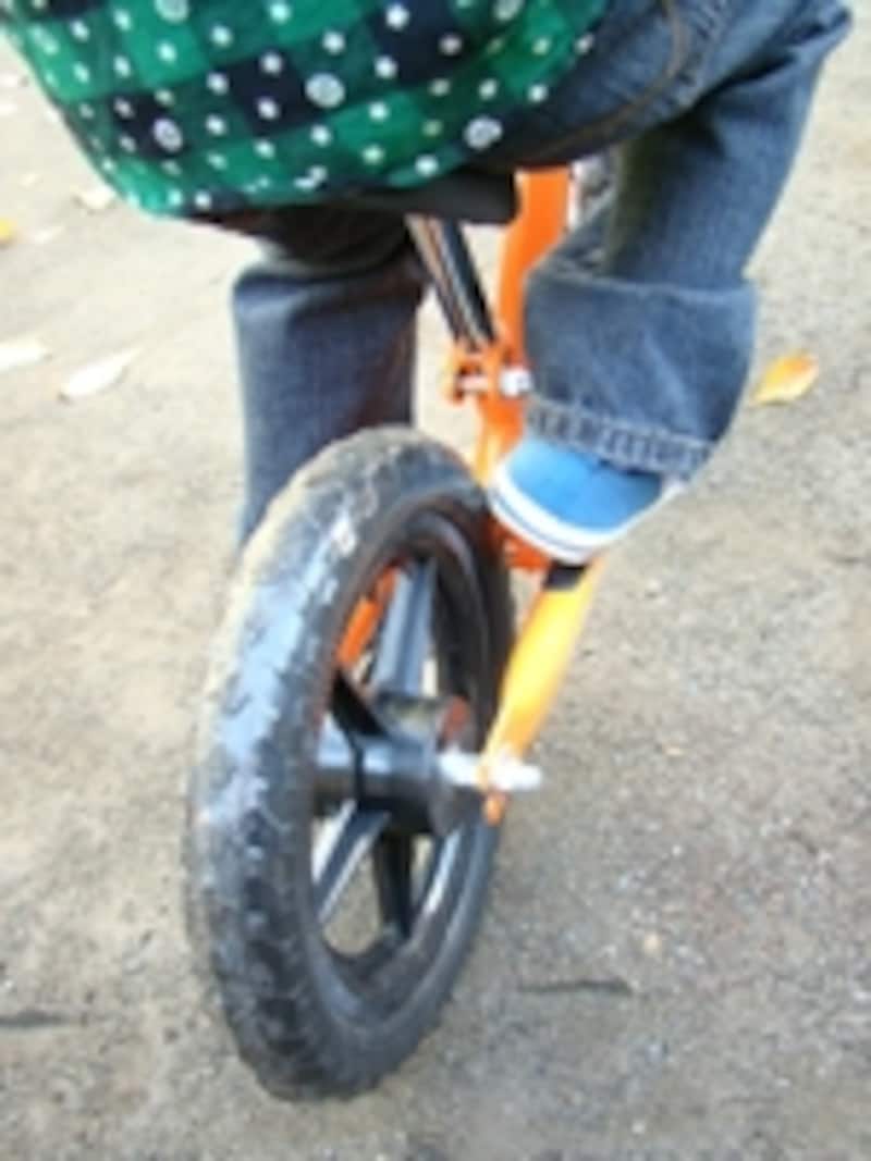 後部のフットスペースが、遊び方の幅を広げてくれる