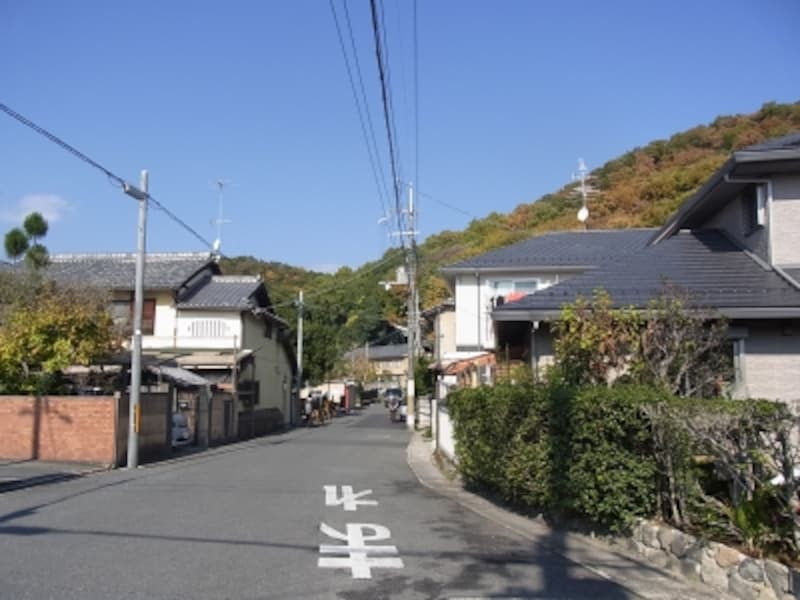 松ヶ崎戸建て街北側