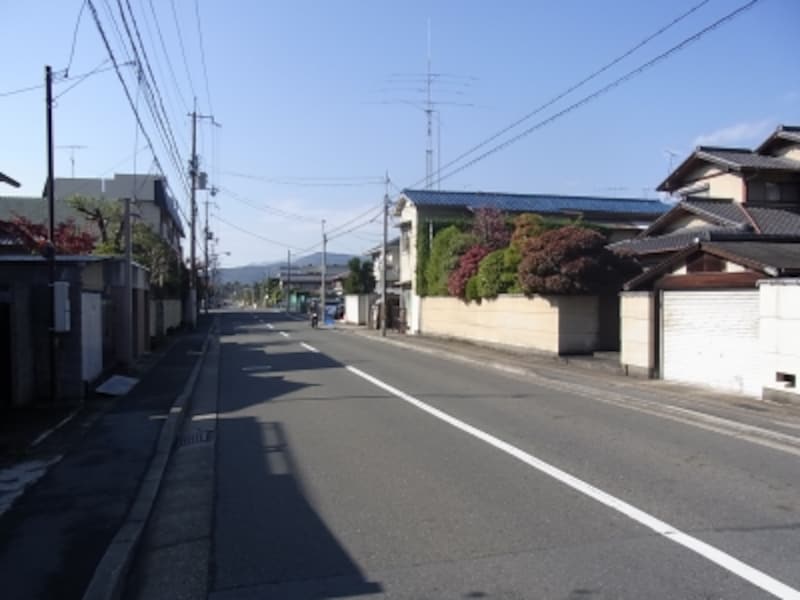 松ヶ崎戸建て街