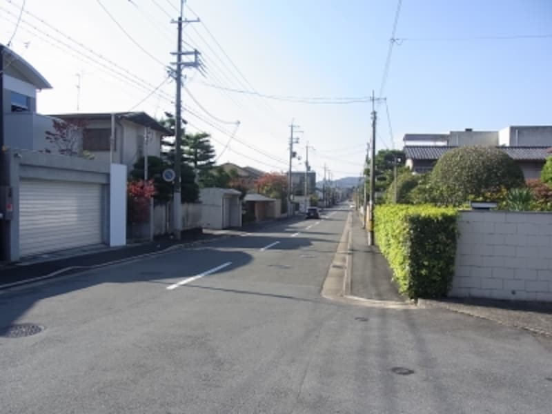 松ヶ崎戸建て街