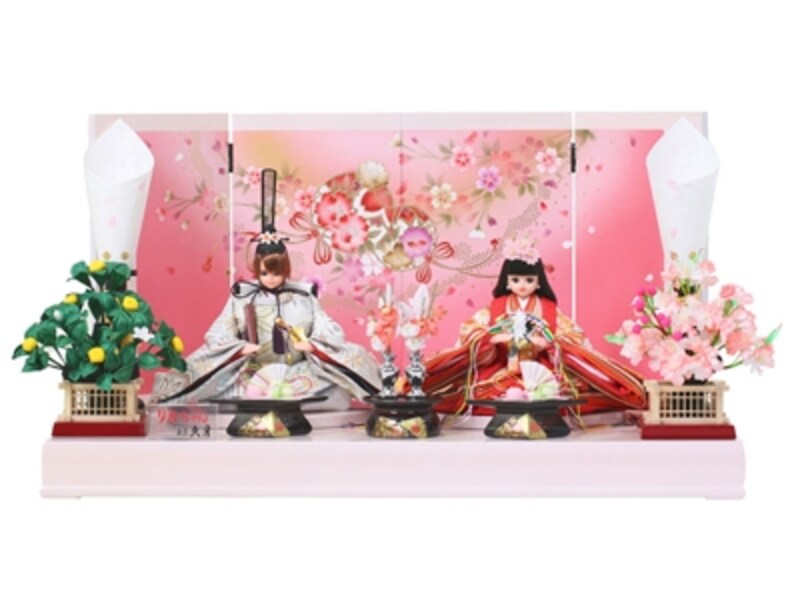 豪華衣装のリカちゃん衣装プレミアム（白×赤）