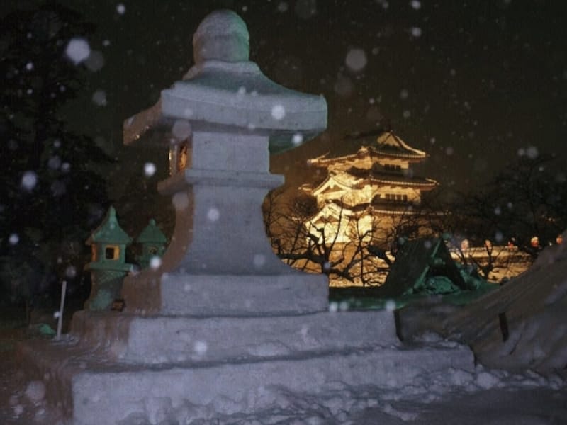 弘前城雪燈籠まつり