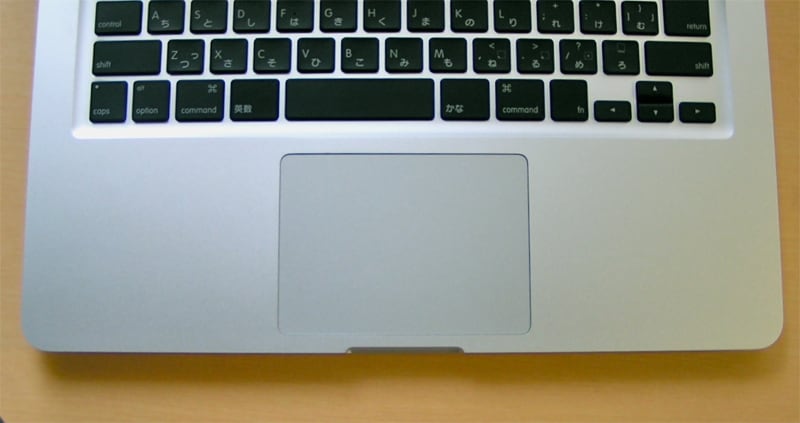 トラックパッド