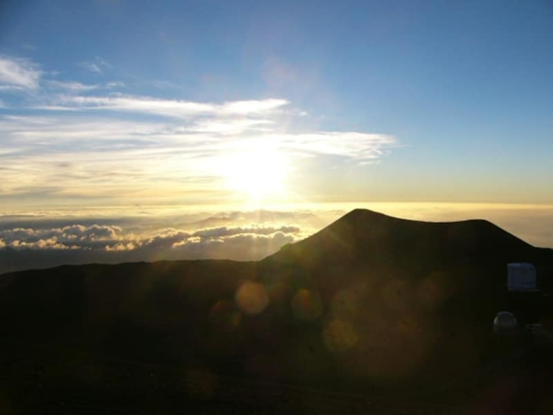 マウナケアのサンセット