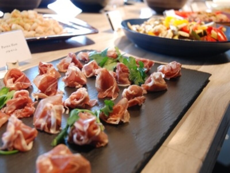 冷菜カウンター