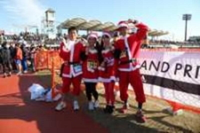 「風邪が強かったで～す」会社のメンバーで参加した「えだまめ～ず」