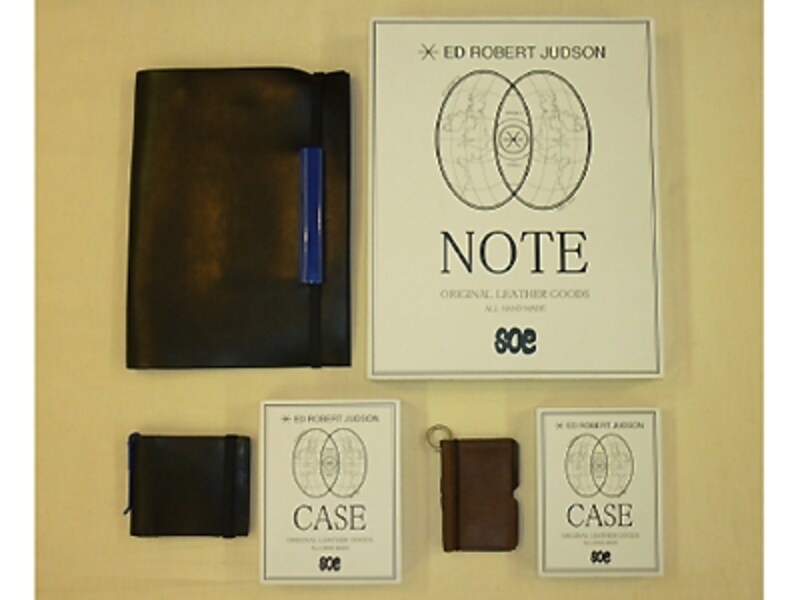 「soe」×「ED ROBERT JUDSON」コラボ革小物