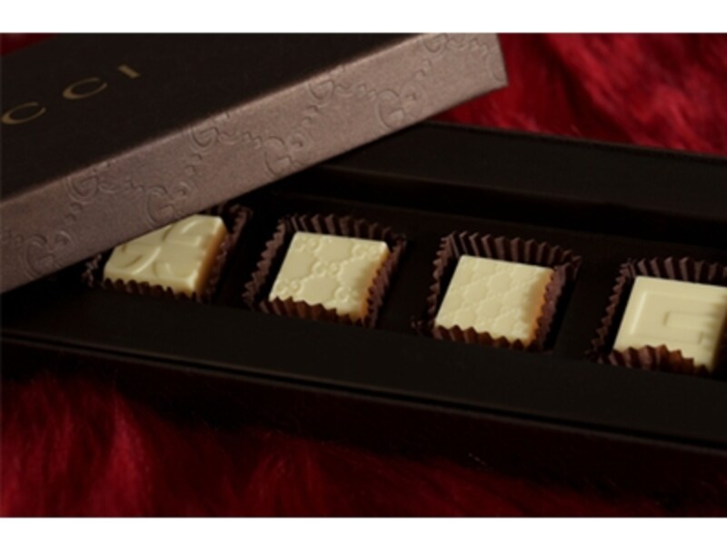 GUCCIスペシャルチョコレート「ホワイト グッチチョコレート」