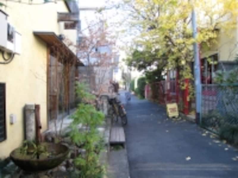 代官山の路地