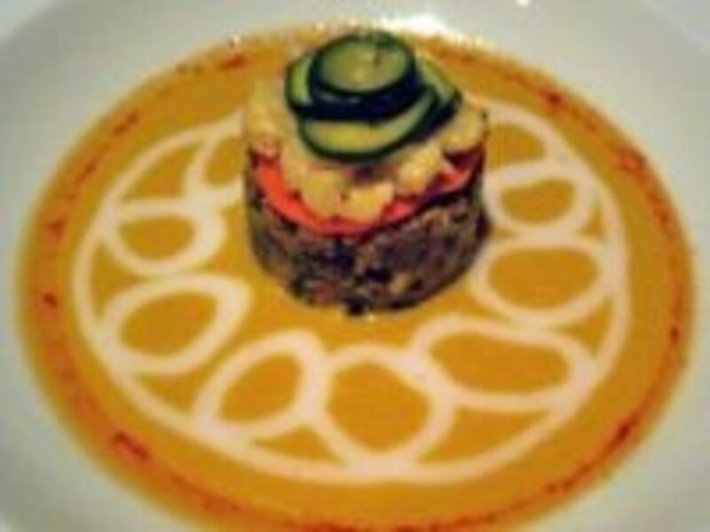 目にも美しい料理に感激！