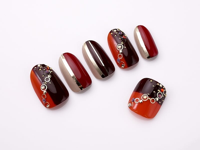 ゴールドのラインテープがゴージャス