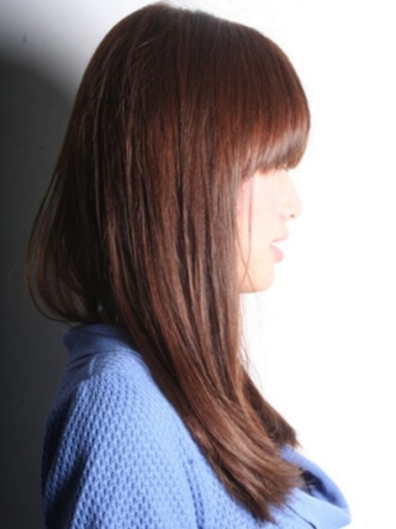 クールストレートロング ヘアスタイル 髪型 All About