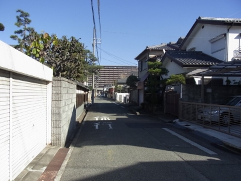 室町住宅地、池田市