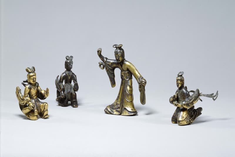 重要文化財　摩耶夫人および天人像　飛鳥時代・7世紀　東京国立博物館蔵 法隆寺宝物館第2室にて2011年4月24日（日）まで展示