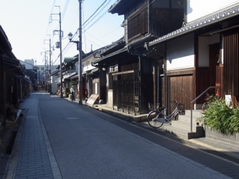 歴史的街並、岸和田