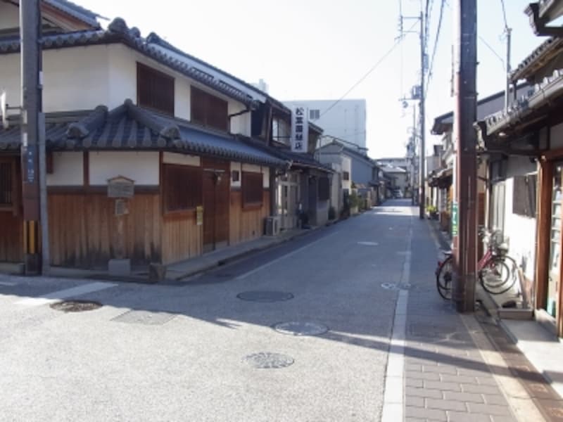 歴史的街並、岸和田