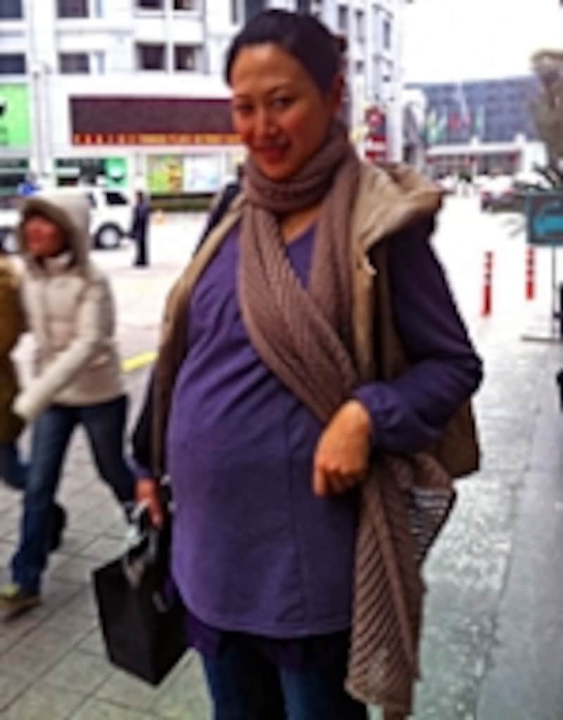 上海の妊婦さん