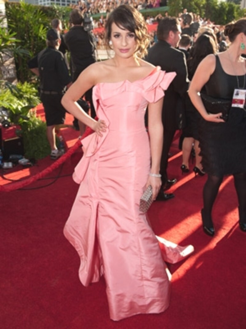 「グリー」女優として大ブレイクのリア・ミシェル！(C)HFPA