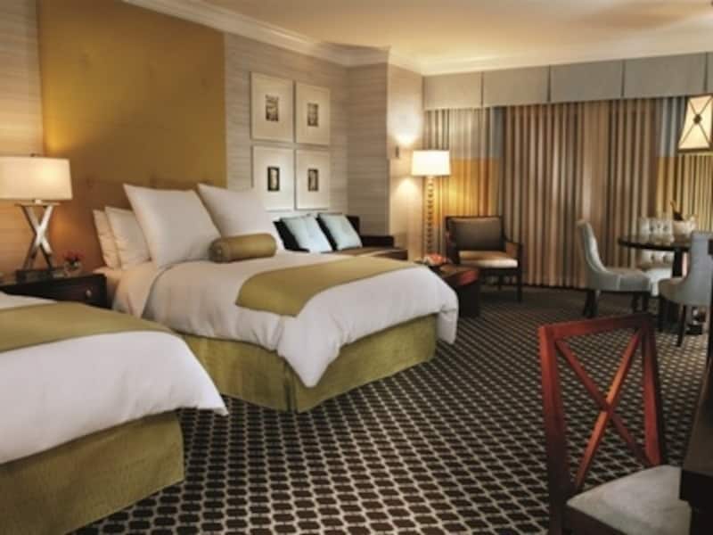 クイーンサイズのベッドが2つの部屋