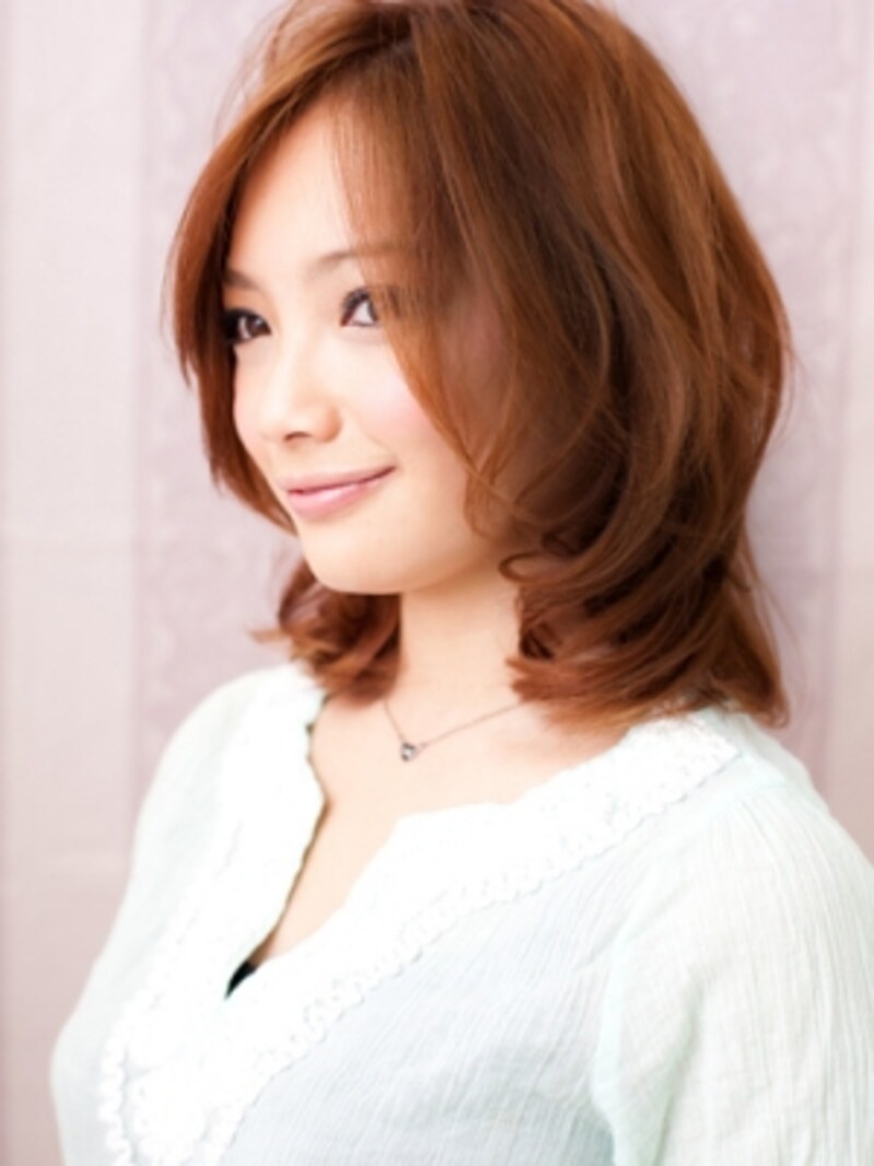 フェミニン系ショートミディアム ヘアスタイル 髪型 All About
