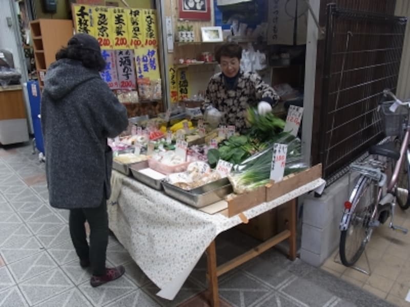 生野区、生野本通商店街、野菜屋さん