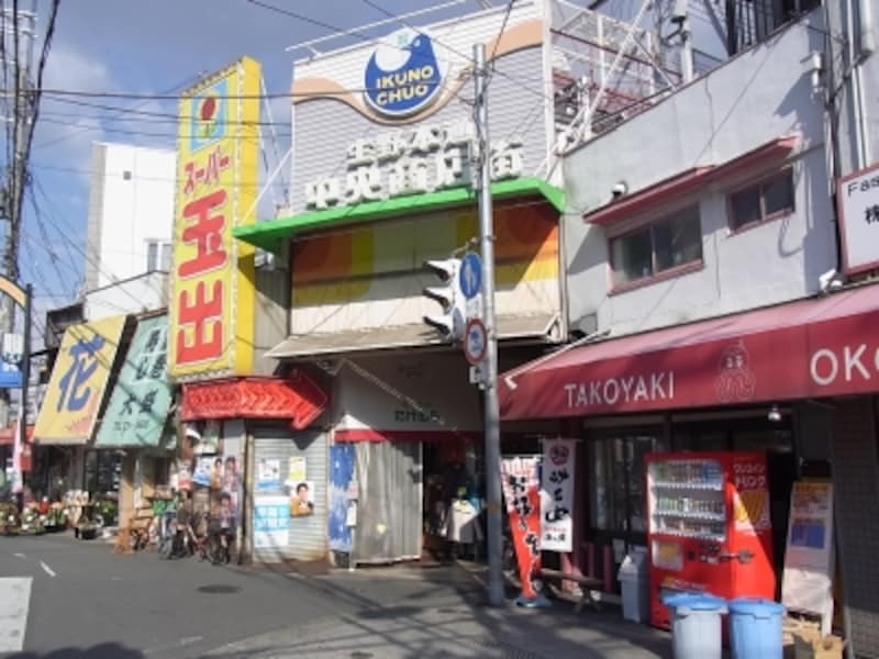生野区、生野本通中央商店街
