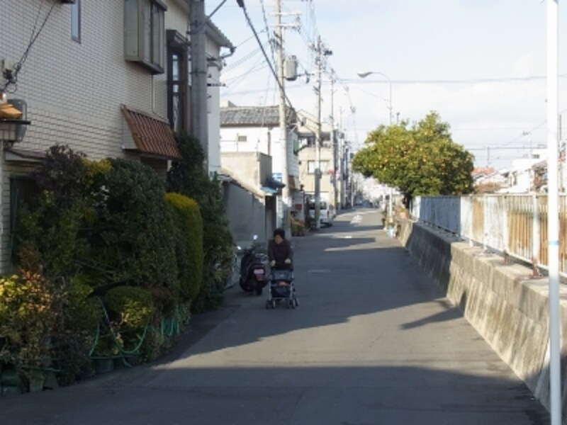 生野区、フルタ本社界隈の街並